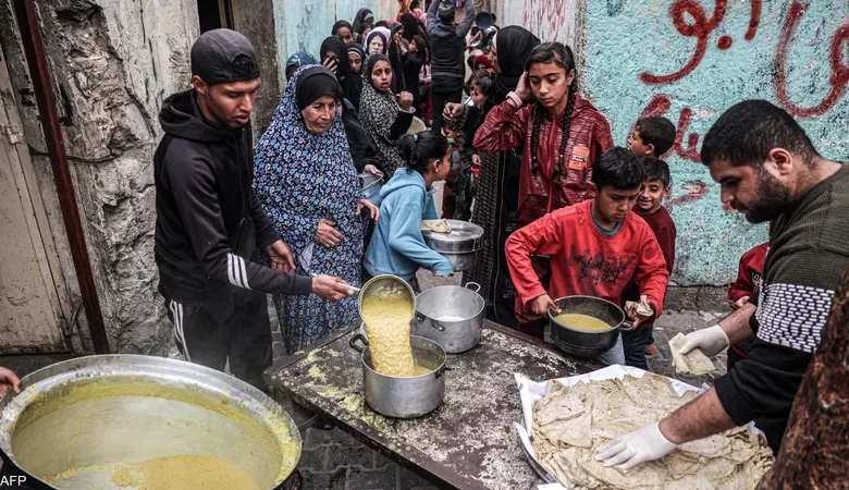 أهالي قطاع غزة يعانون من مجاعة